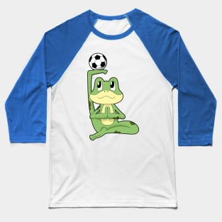 Frog Soccer Soccer player Baseball T-Shirt